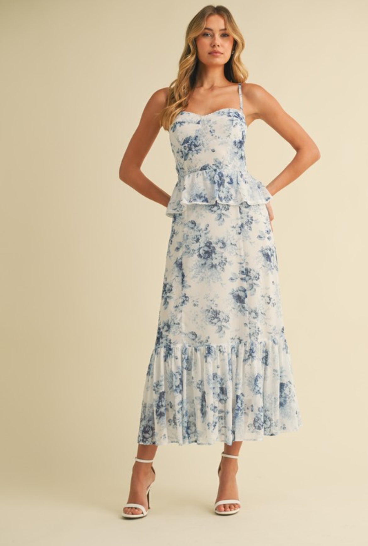 Floral plenum dress