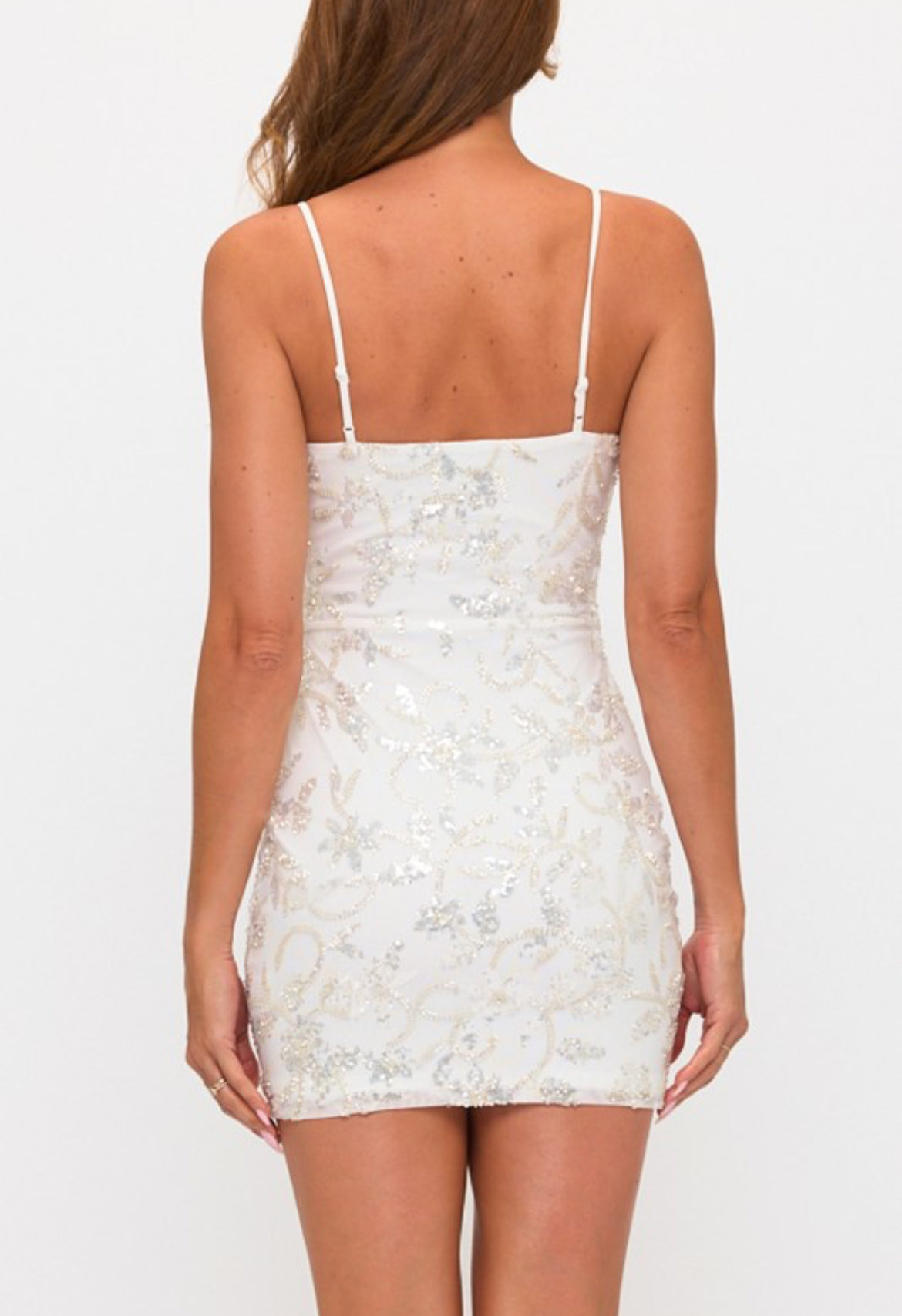 Bead and sequins dress