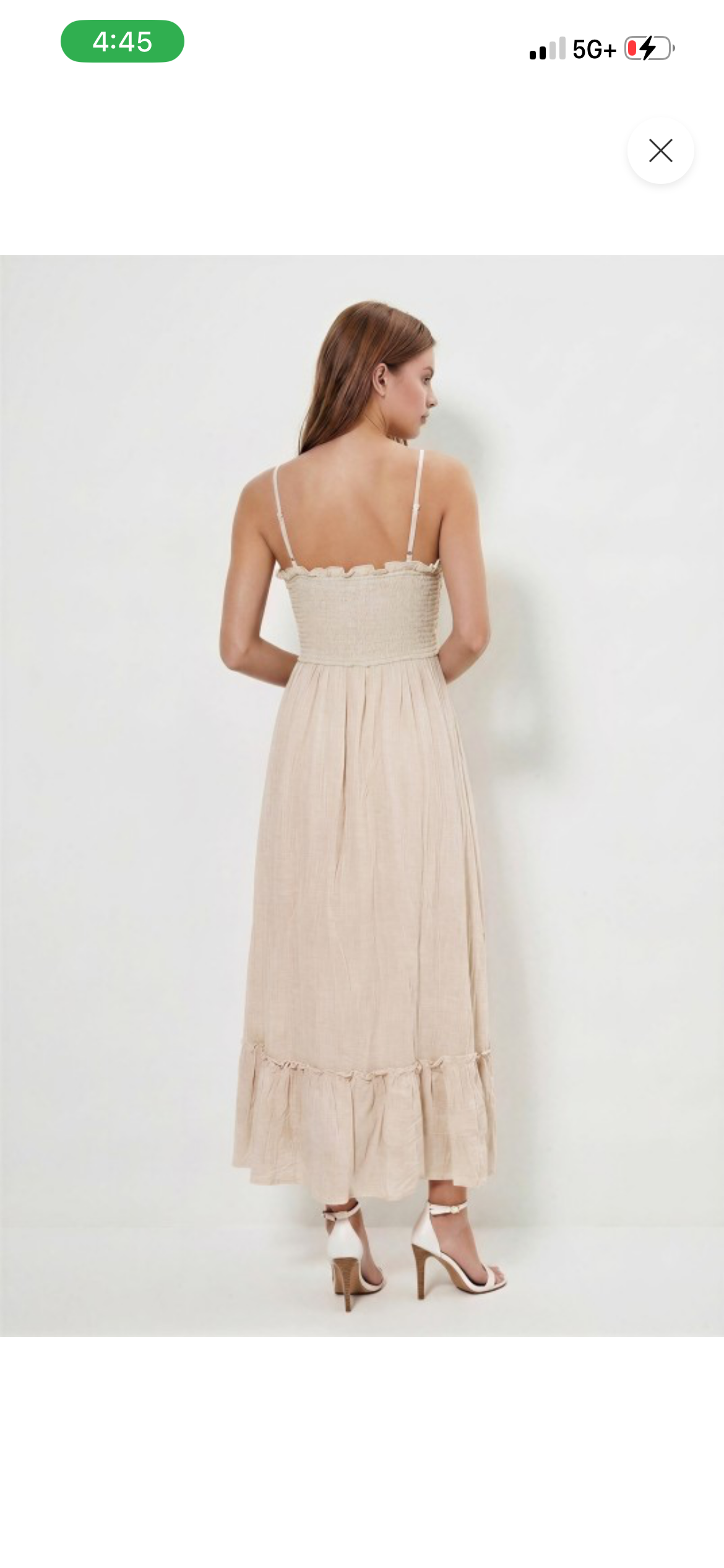 Beige dress