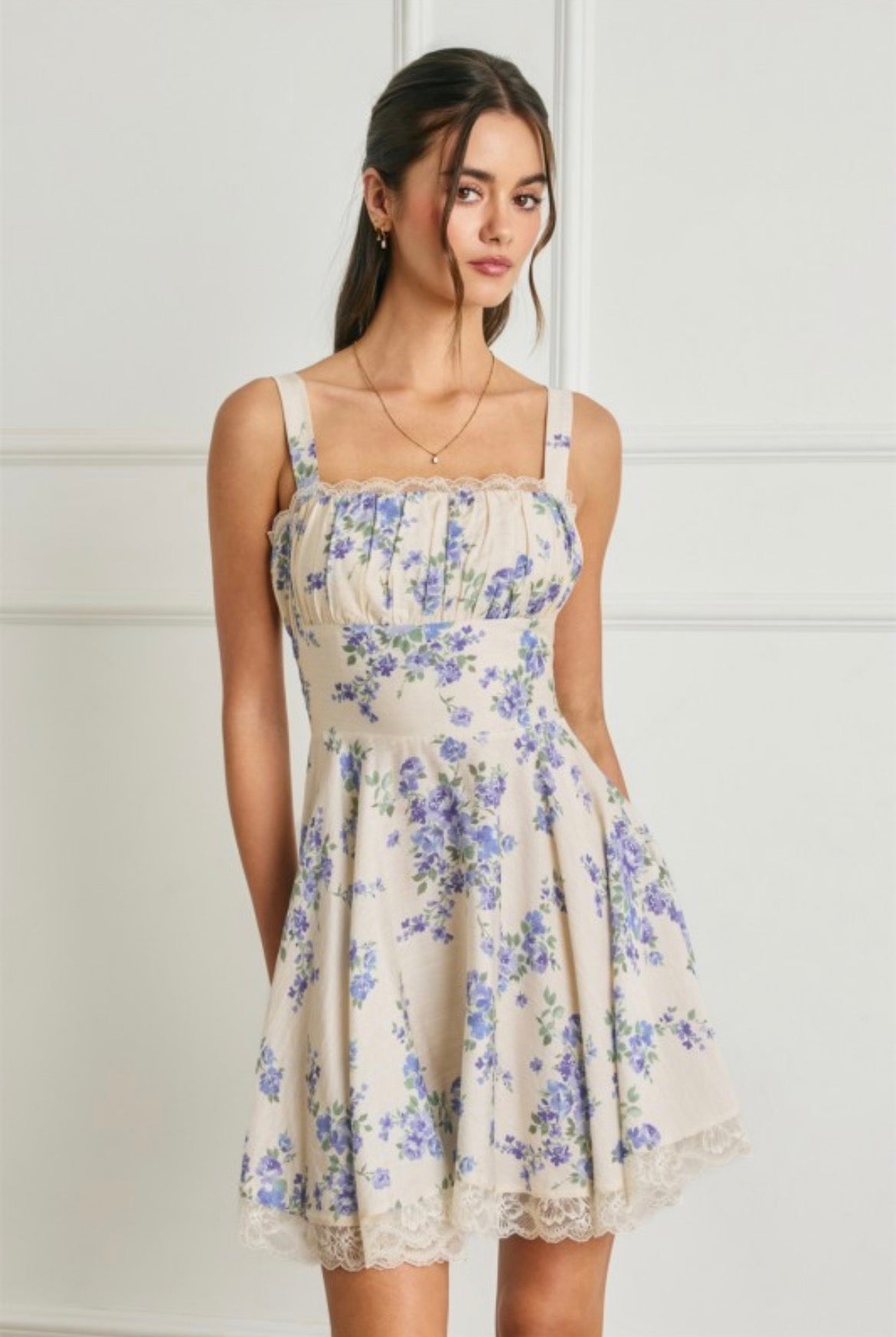 Fleur blue dress