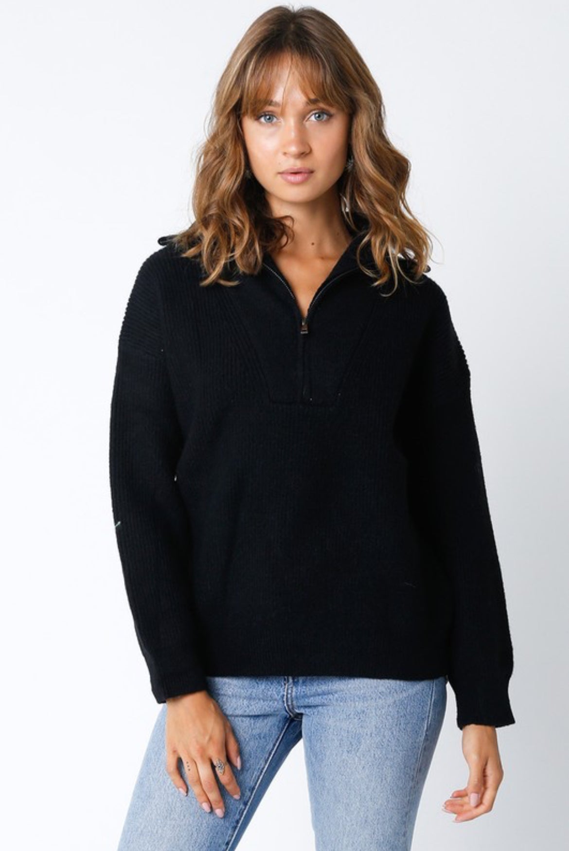 Black phoebe sweater
