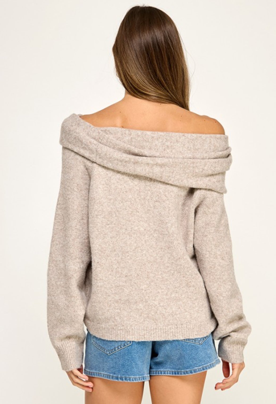 Knot off the shoulder top