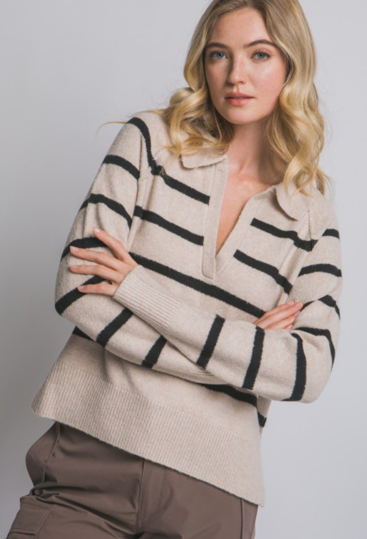 Striped sweater
