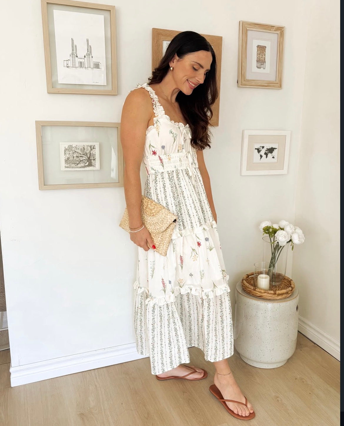 Ditsy dress
