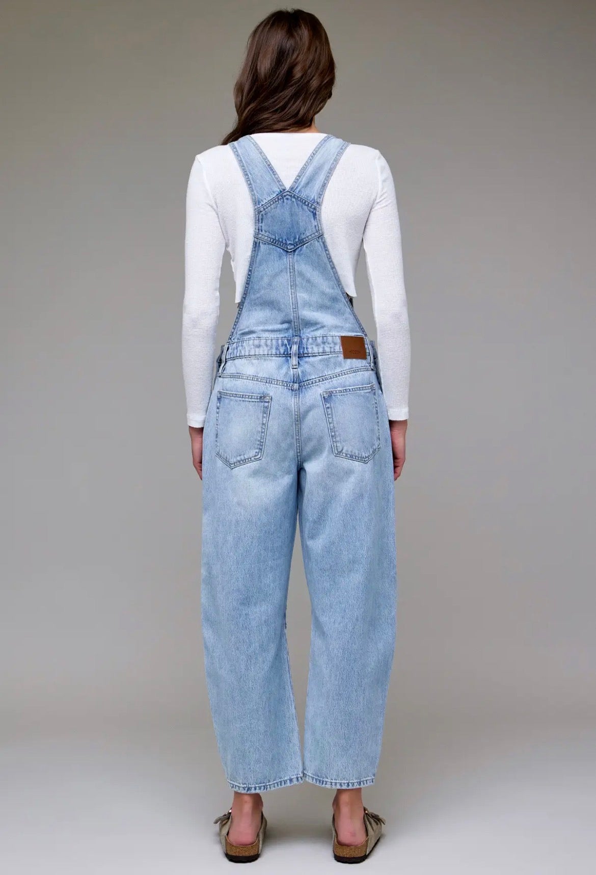 Hidden barrel overalls