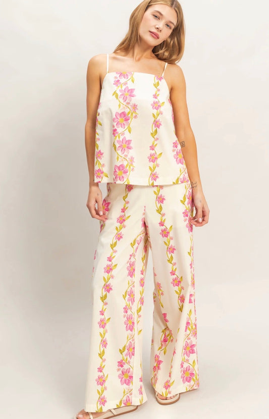 Floral two piece set