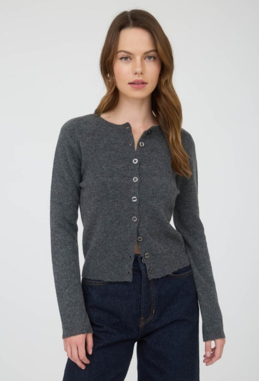 Charcoal cardigan