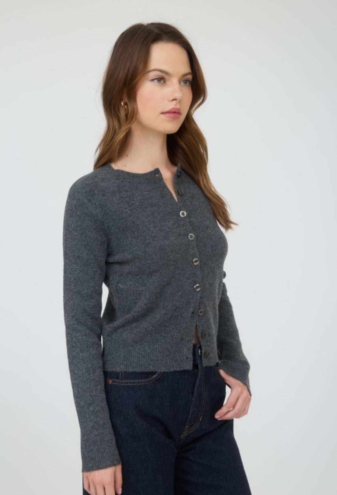 Charcoal cardigan