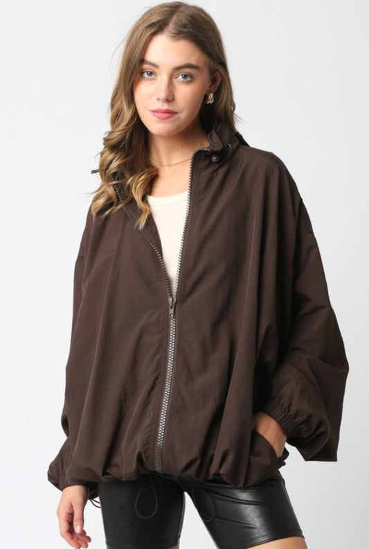 Modish windbreaker jacket